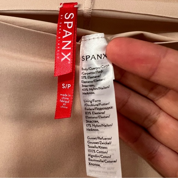 Spanx Thinstincts High Waisted Mid-Thigh Short Nude Size Small - Picture 8 of 11